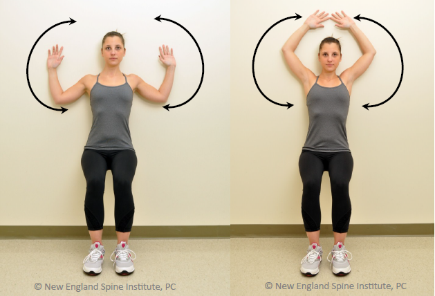 wall posture exercise